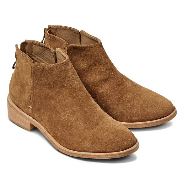 Beek Falcon Ankle Bootie Boots Size 10 Chestnut Brown Suede Comfort NEW $395 - Picture 1 of 12